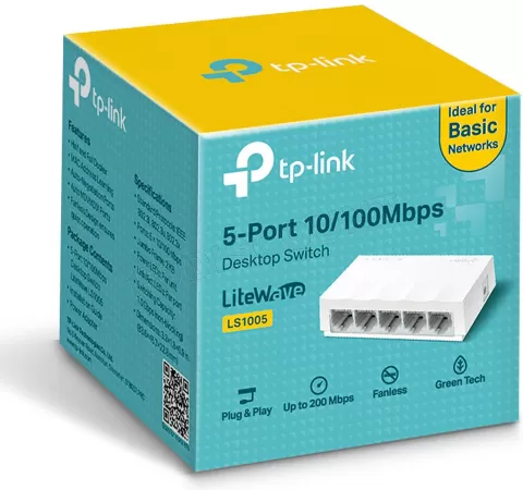 Photo de Switch réseau ethernet TP-Link LiteWave LS1005 - 5 ports