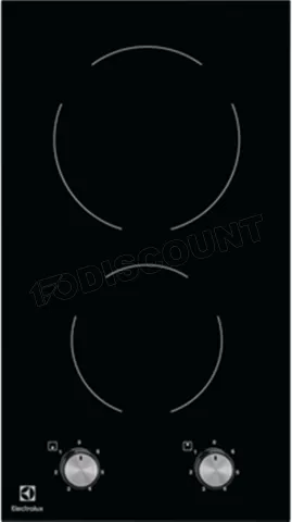 Photo de Table de Cuisson Induction Electrolux EHF3920BOK 2 foyers (Noir)