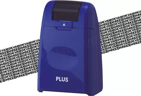 Photo de Tampon de confidentialité Plus Japan rechargeable (Bleu)