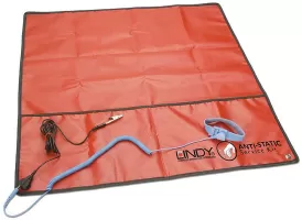 Photo de Tapis antistatique portable Lindy (Rouge)