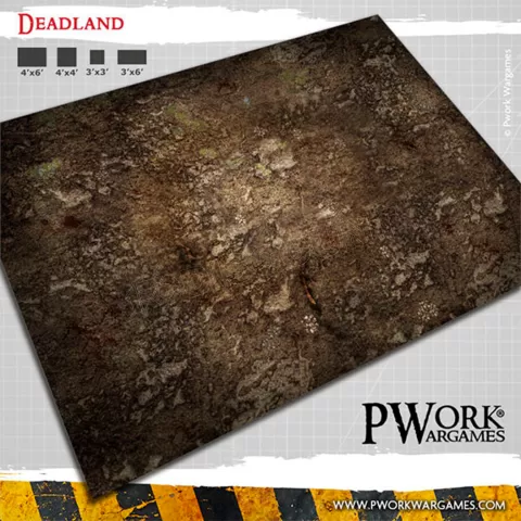 Photo de Tapis de Jeu - Neoprene Mat Deadland 44x60 (112x153cm)