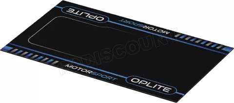 Photo de Tapis de sol Gamer Oplite Ultimate GT Floor Mat (Noir/Bleu)