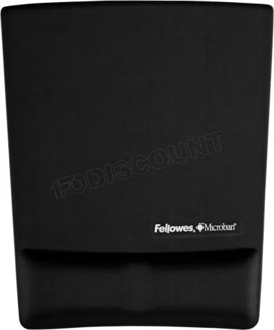 Photo de Tapis de souris avec repose poignet Fellowes Health-V (Noir)