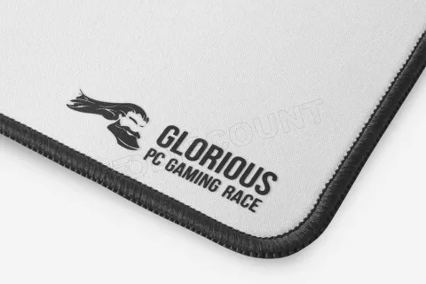 Tapis de Souris Glorious PC Gaming Race - Taille XL (Blanc) à prix bas