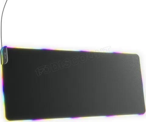 Photo de Tapis de souris Hyte CNVS Intense Play Mat RGB - Taille XL (Noir)