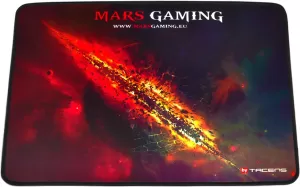 Photo de Tapis de souris Mars Gaming MMP1 M (Noir/Rouge)