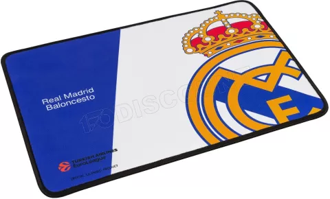 Photo de Tapis de souris Mars Gaming MMPRM Real Madrid - M (Blanc/Bleu)