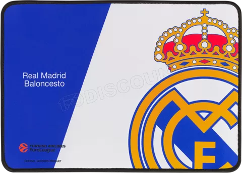 Photo de Tapis de souris Mars Gaming MMPRM Real Madrid - M (Blanc/Bleu)