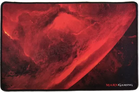Photo de Tapis de souris Mars Gaming MRMP0 M (Noir/Rouge)