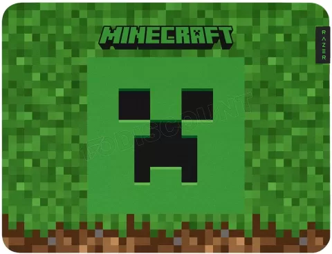 Photo de Tapis de Souris Razer Gigantus V2 Minecraft - Taille M (Noir/Vert)