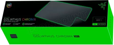 Photo de Tapis de Souris Razer Goliathus Chroma RGB - Taille 3XL (Noir)