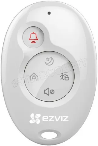 Photo de Télécommande d'alarme avec appel urgence Ezviz K2 (Blanc)