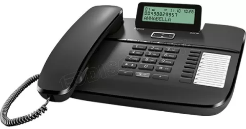 Téléphone fixe Gigaset DA710 (Noir) à prix bas