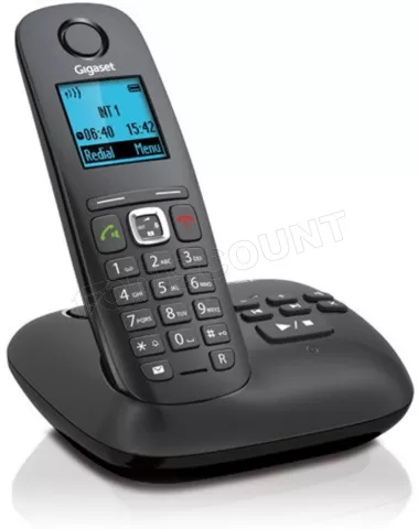 Téléphone fixe sans fil Gigaset A540 - 1 combiné (Noir) à prix bas