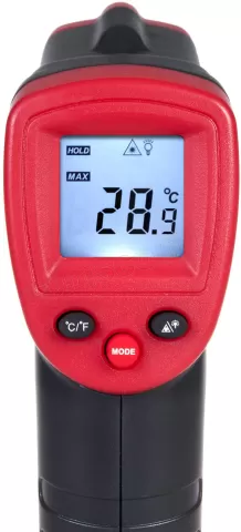 Photo de Thermomètre infrarouge Maclean MCE320 (Noir/Rouge)