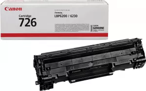 Photo de Toner Canon 726 Noir (2100 pages)