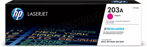 Photo de Toner Magenta HP 203A LaserJet Pro M254, MFP M28x (CF543A) 1300 pages