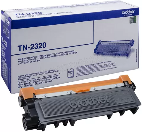 Photo de Toner Noir Brother TN-2320 - 2600 pages