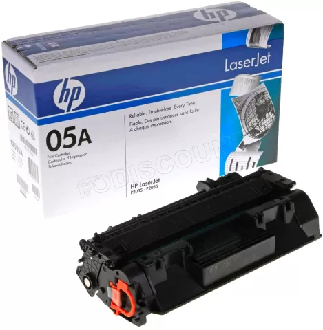 Photo de Toner Noir HP 05A LaserJet P2035/P2055 (CE505A) - 2300 pages