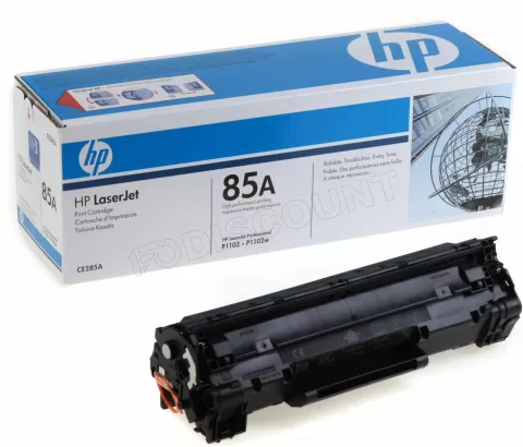 Photo de Toner Noir HP 85A Laserjet P1102 (CE285A) - 1600 pages