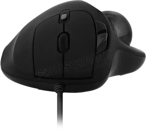 Photo de Trackball filaire T'nB Ergo pour droitier (Noir)
