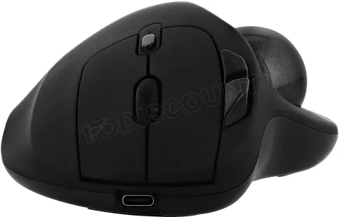 Photo de Trackball sans fil T'nB Ergo pour droitier (Noir)