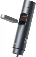 Photo de Transmetteur FM Bluetooth Baseus Energy Column (Gris foncé)