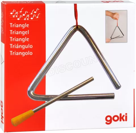 Photo de Triangle en métal Goki