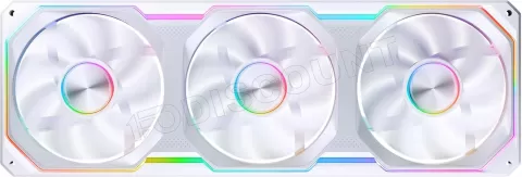 Photo de Triple Ventilateur de boitier Jonsbo  XA-360W RGB - 36cm (Blanc)