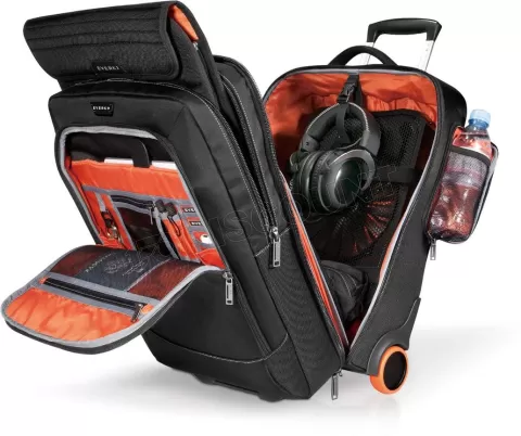 Photo de Trolley - Sacoche à Roulettes Everki 18,4" (Noir)
