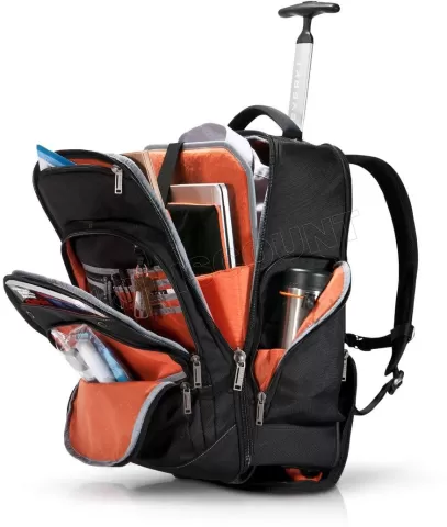 Photo de Trolley/Sac à Dos Everki Atlas 17,3''max (Noir)