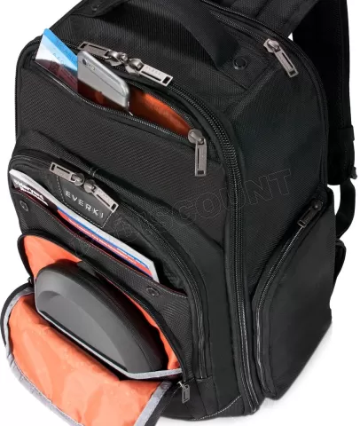 Photo de Trolley/Sac à Dos Everki Atlas 17,3''max (Noir)
