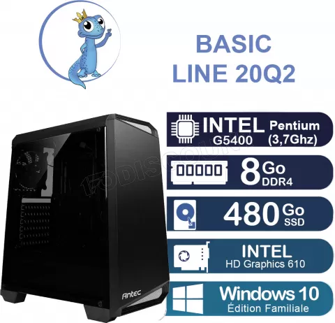 Photo de Unité centrale Basic Line 20Q2 Intel G5400 - UPG2