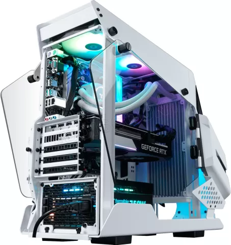 Photo de Unité centrale Gamer Thermaltake Amalthea (Blanc)