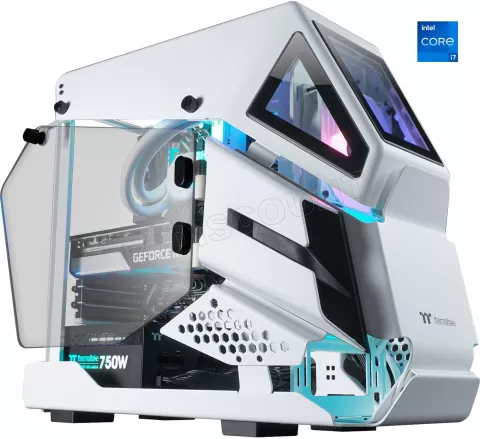 Photo de Unité centrale Gamer Thermaltake Amalthea (Blanc)