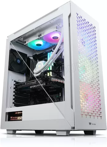 Photo de Unité centrale Gamer Thermaltake Phobos (Blanc)