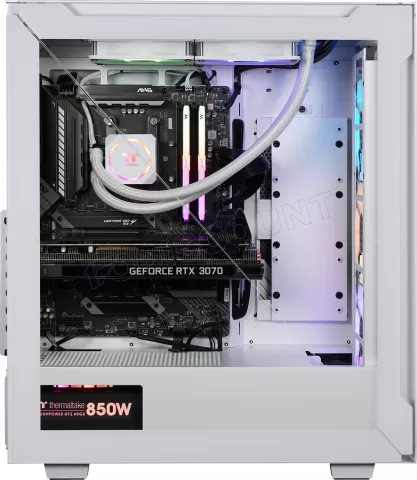 Photo de Unité centrale Gamer Thermaltake Phobos (Blanc)