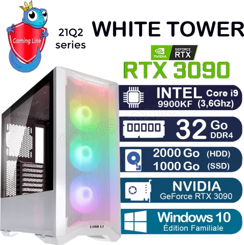 Photo de Unité centrale Gaming Line - White Tower
