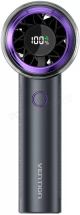 Photo de Ventilateur à main sur batterie Vention (Noir/Violet)