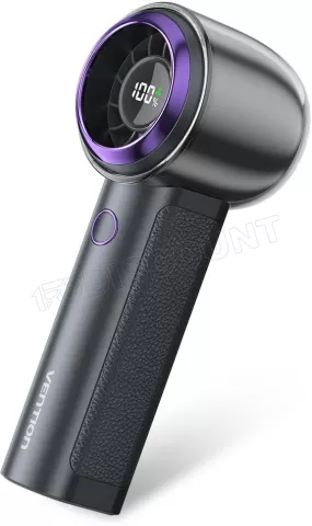 Photo de Ventilateur à main sur batterie Vention (Noir/Violet)