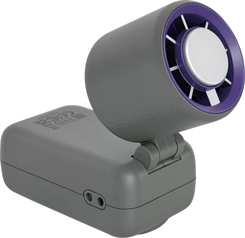 Photo de Ventilateur à main sur batterie Verbatim Cool'n'Go Ice Touch Mini (Violet/Gris)
