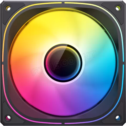 Photo de Ventilateur boitier Jonsbo FR-505 RGB - 12cm (Noir)
