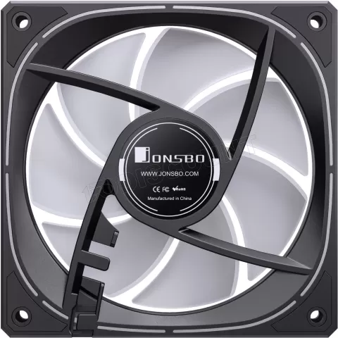 Photo de Ventilateur boitier Jonsbo FR-505 RGB - 12cm (Noir)