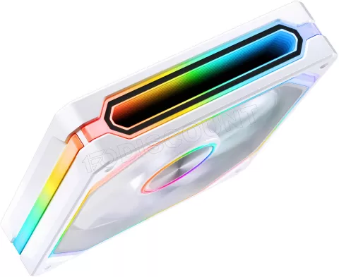 Photo de Ventilateur boitier Jonsbo XA-120 RGB - 12cm (Blanc)