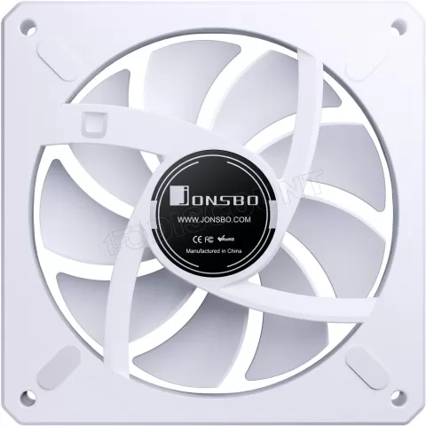 Photo de Ventilateur boitier Jonsbo XA-120 RGB - 12cm (Blanc)
