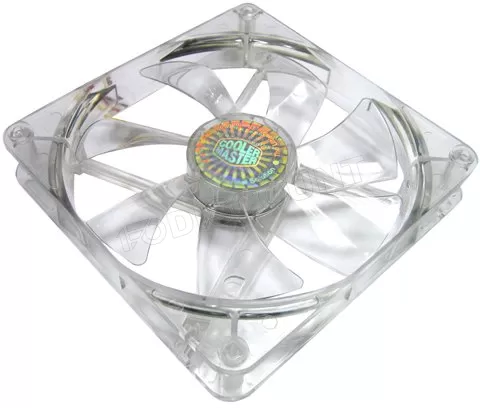Photo de Ventilateur Cooler Master Megaflow 200 LED Rouge 200 mm (20 cm)
