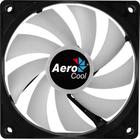 Photo de Ventilateur de boitier Aerocool Frost RGB 12cm (Noir)