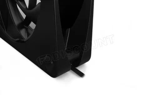 Photo de Ventilateur de boitier Alphacool Apex Stealth Metal Power - 12cm (Noir)