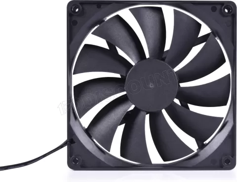 Photo de Ventilateur de boitier Alphacool Core 2000trs/mn - 14cm (Noir)