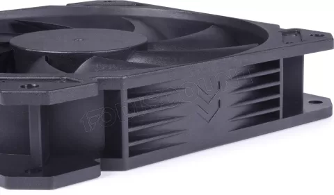 Photo de Ventilateur de boitier Alphacool Core 3000trs/mn - 12cm (Noir)